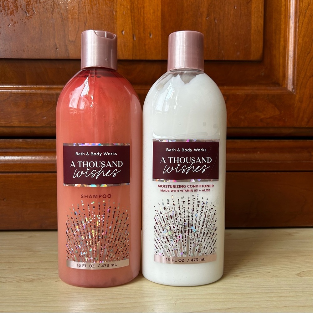 BBW A THOUSAND WISHES Shampoo and Conditioner Set NEW
